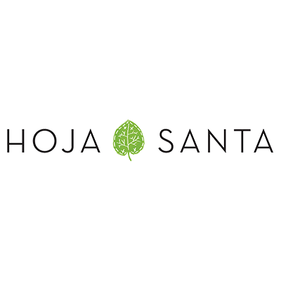 logo hoja santa